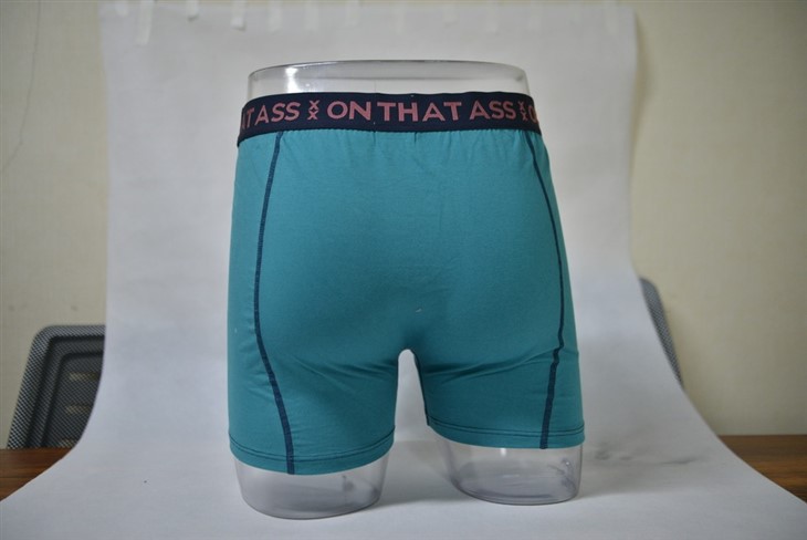 Combed Cotton Soft Men's Underwear Trunk With Custom Logo high quality