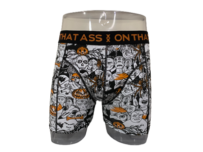 Удобни мъжки панталони от пениран памук с колан от жакардов найлон